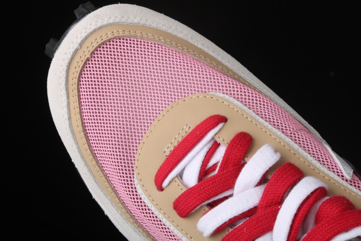 Sacai x Nike Lawaffle White Grey Light Pink BV0073-700