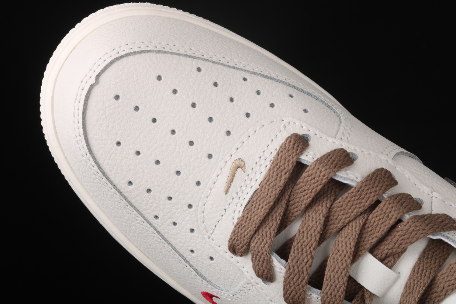Nike Air Force 1 High ID Beige Brown Casual Shoes 808788-995