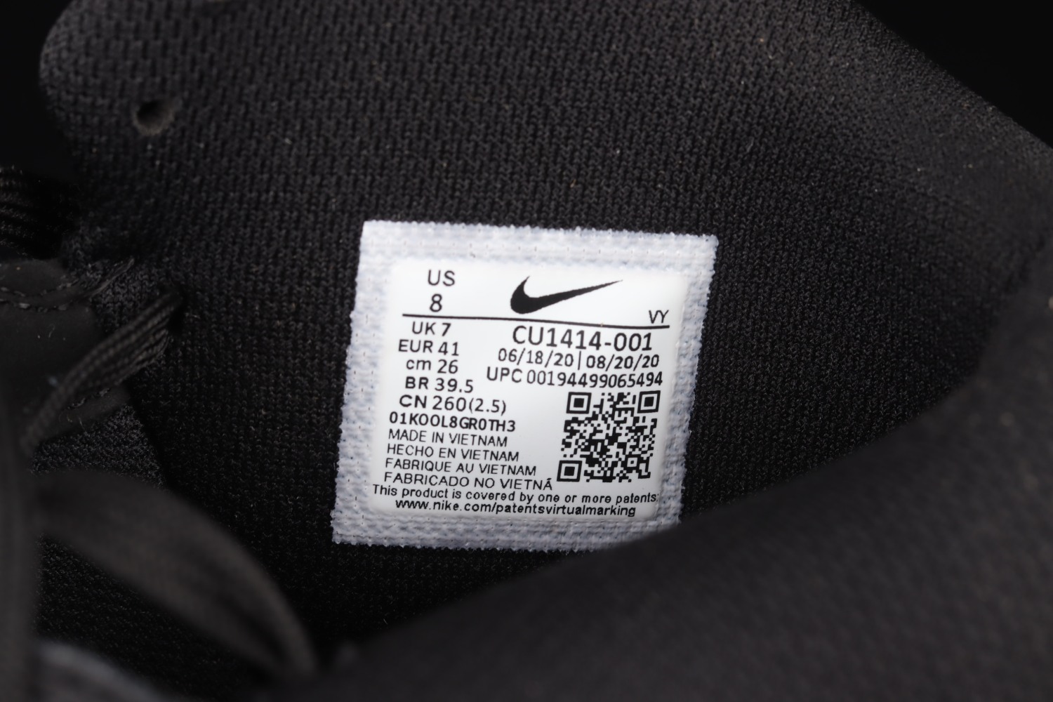 Nike Air Force 1 High Toll Free CU1414-001