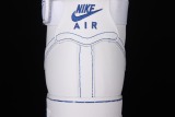 Nike Air Force 1 High White Royal Blue Contrast Stitch  CV1753-101