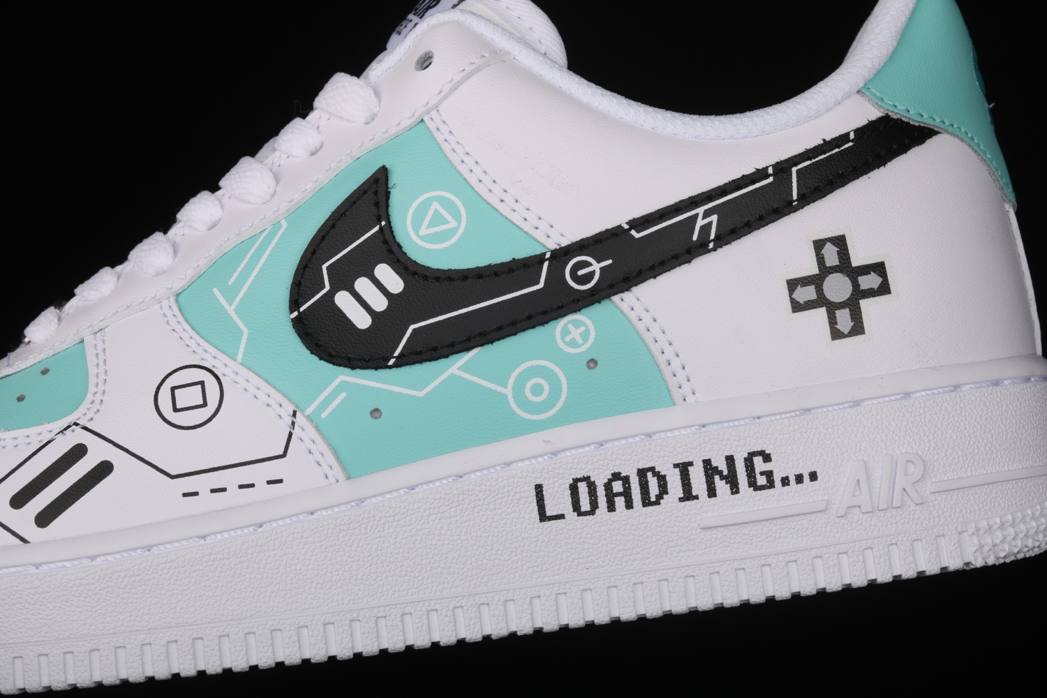 Nike Air Force 1 Low 07 White Green Black CW2288-114