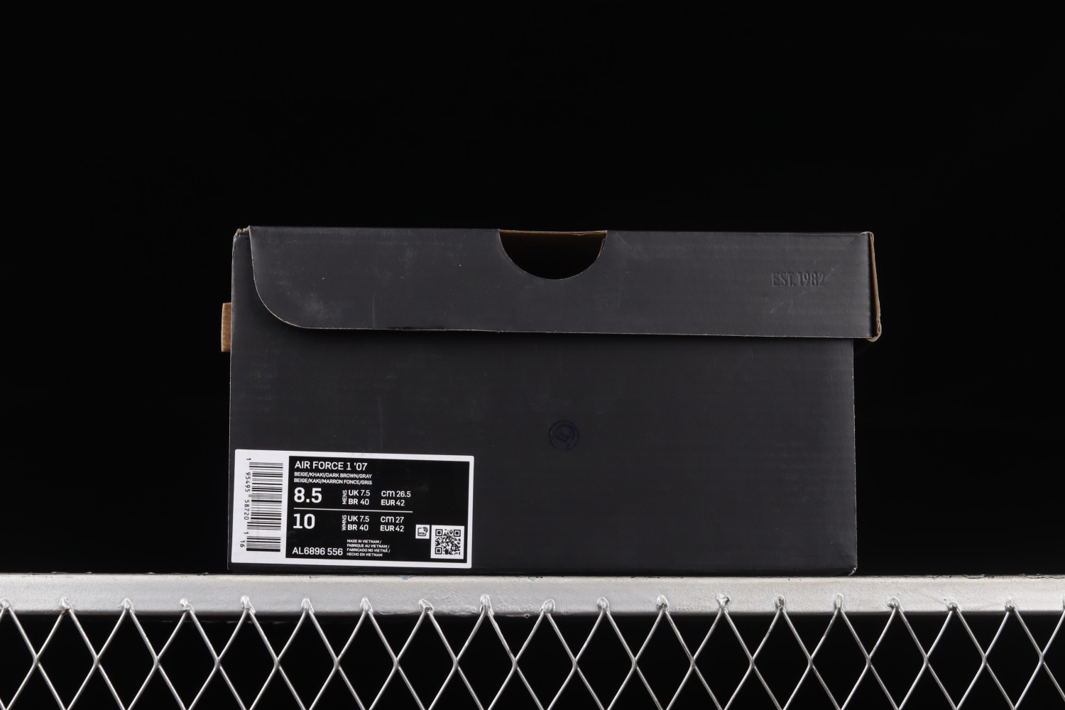 Nike Air Force 1 07 Mid Coffee White Brown Shoes AL6896-556