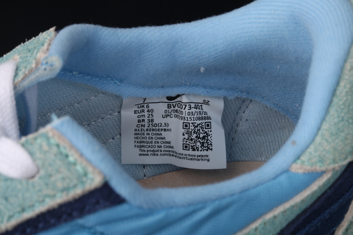 Sacai x Nike LDV Waffle Daybreak Hydrogen Blue Navy Super Deals BV0073-401