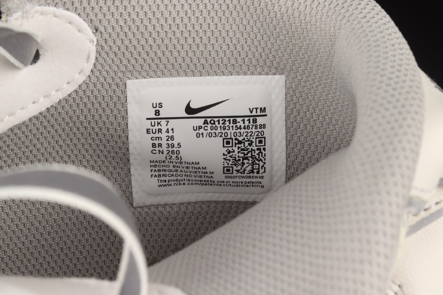 Nike Air Force 1 07 Mid Beige Grey AQ1218-118