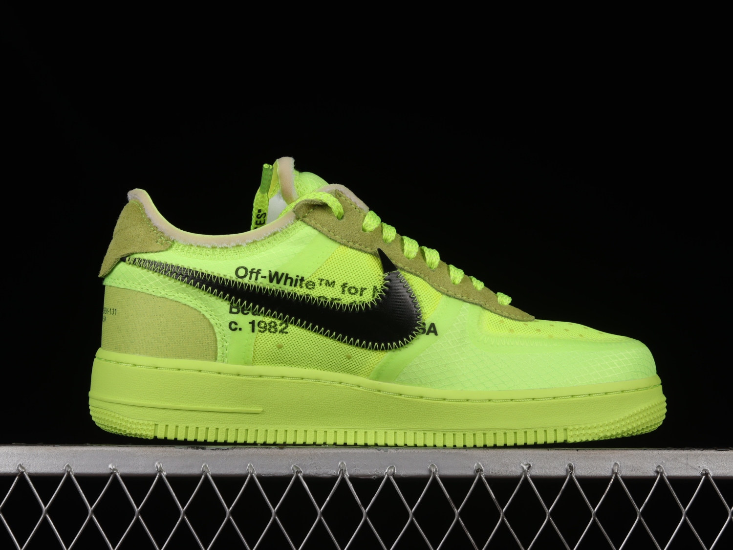 Nike Air Force 1 Low Off-White Volt AO4606-700(Original Batch)