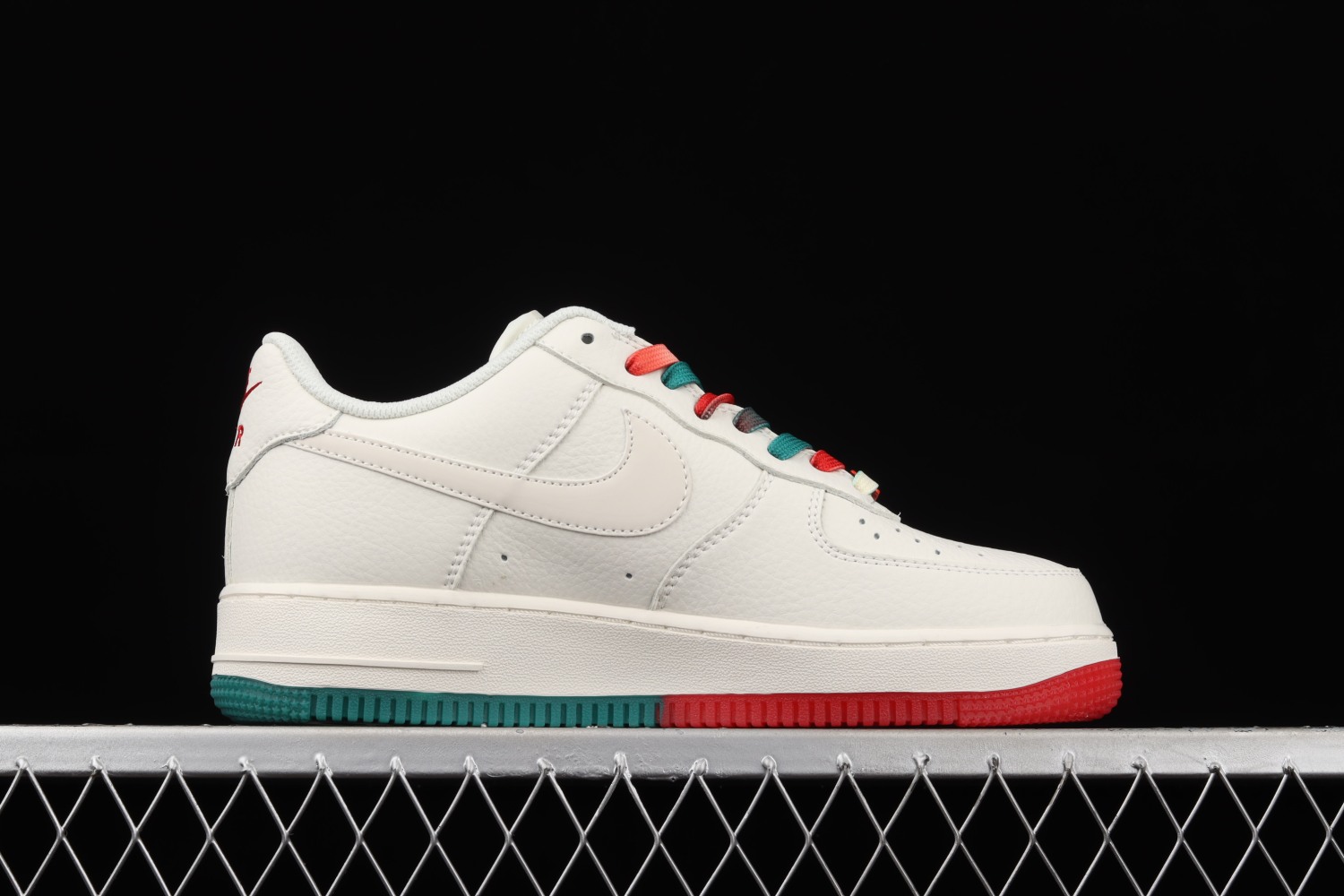 Nike Air Force 1 Low  07 White Green University Red BU6638-180