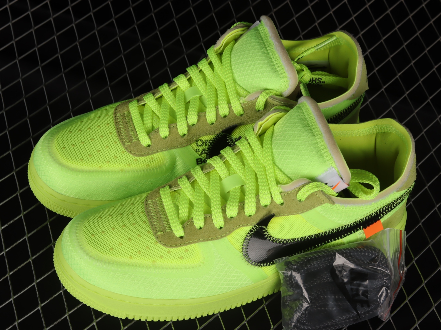 Nike Air Force 1 Low Off-White Volt AO4606-700(Original Batch)