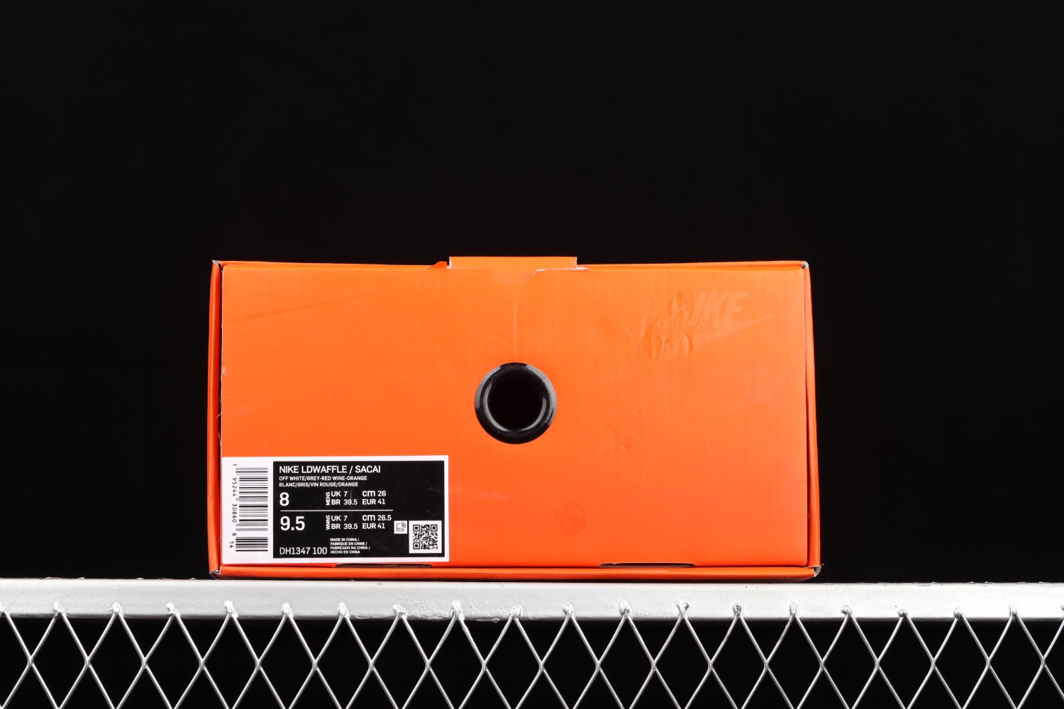 Nike LDWaffle CLOT sacai Net Orange Blaze  DH1347-100