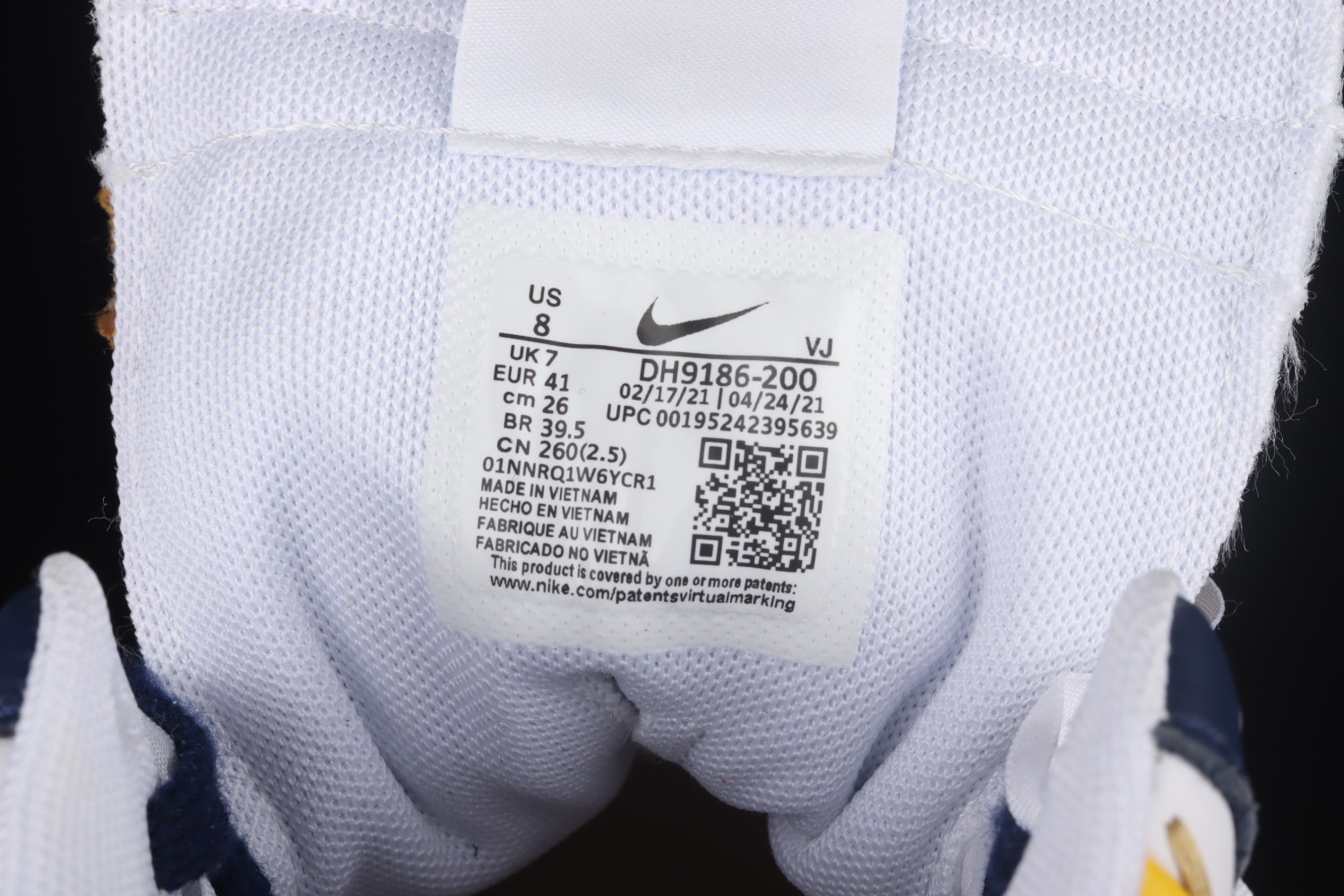 Nike Vaporwaffle sacai Jean Paul Gaultier Sesame Blue DH9186-200