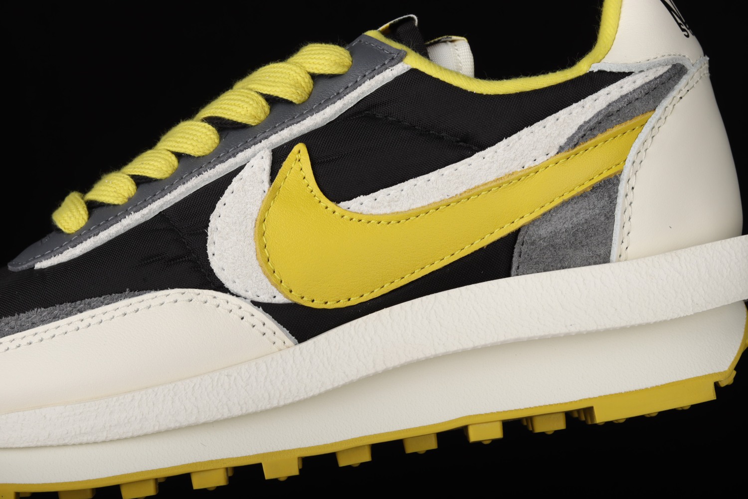 Nike LD Waffle sacai Undercover Black Bright Citron  DJ4877-001