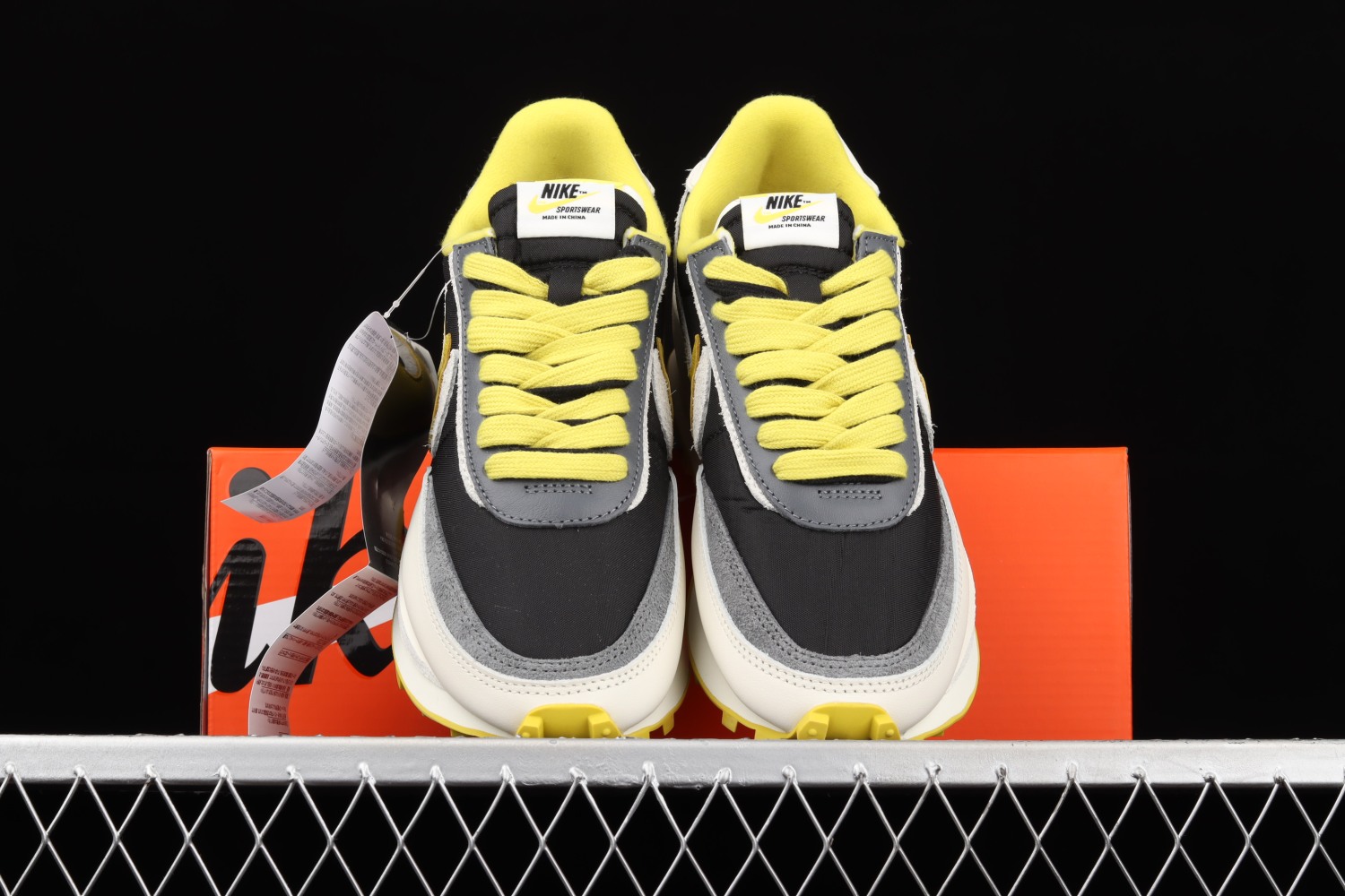 Nike LD Waffle sacai Undercover Black Bright Citron  DJ4877-001