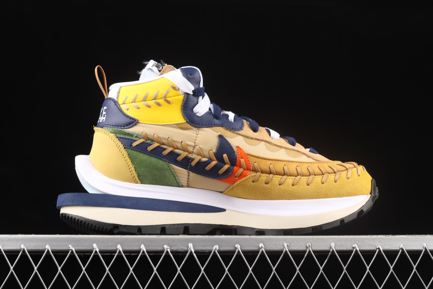 Nike Vaporwaffle sacai Jean Paul Gaultier Sesame Blue DH9186-200