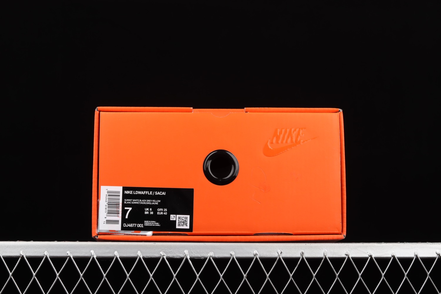 Nike LD Waffle sacai Undercover Black Bright Citron  DJ4877-001