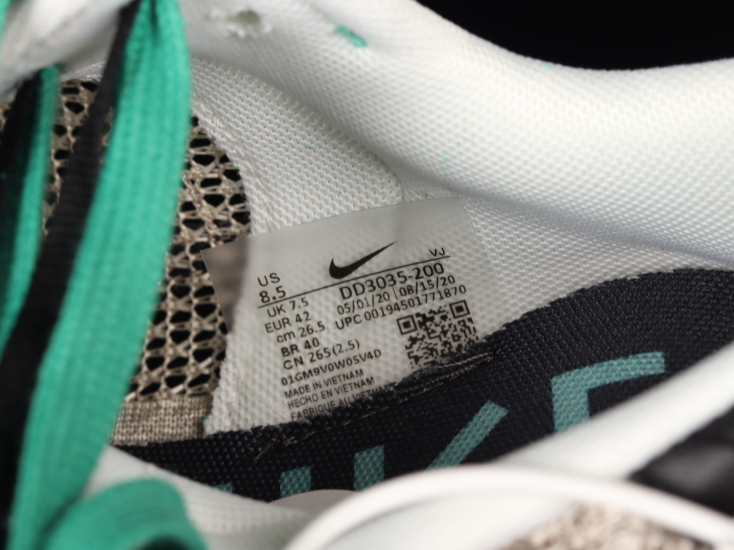 Sacai X Nike Ldwaffle Sacal Wine Red Green White DD3035-200