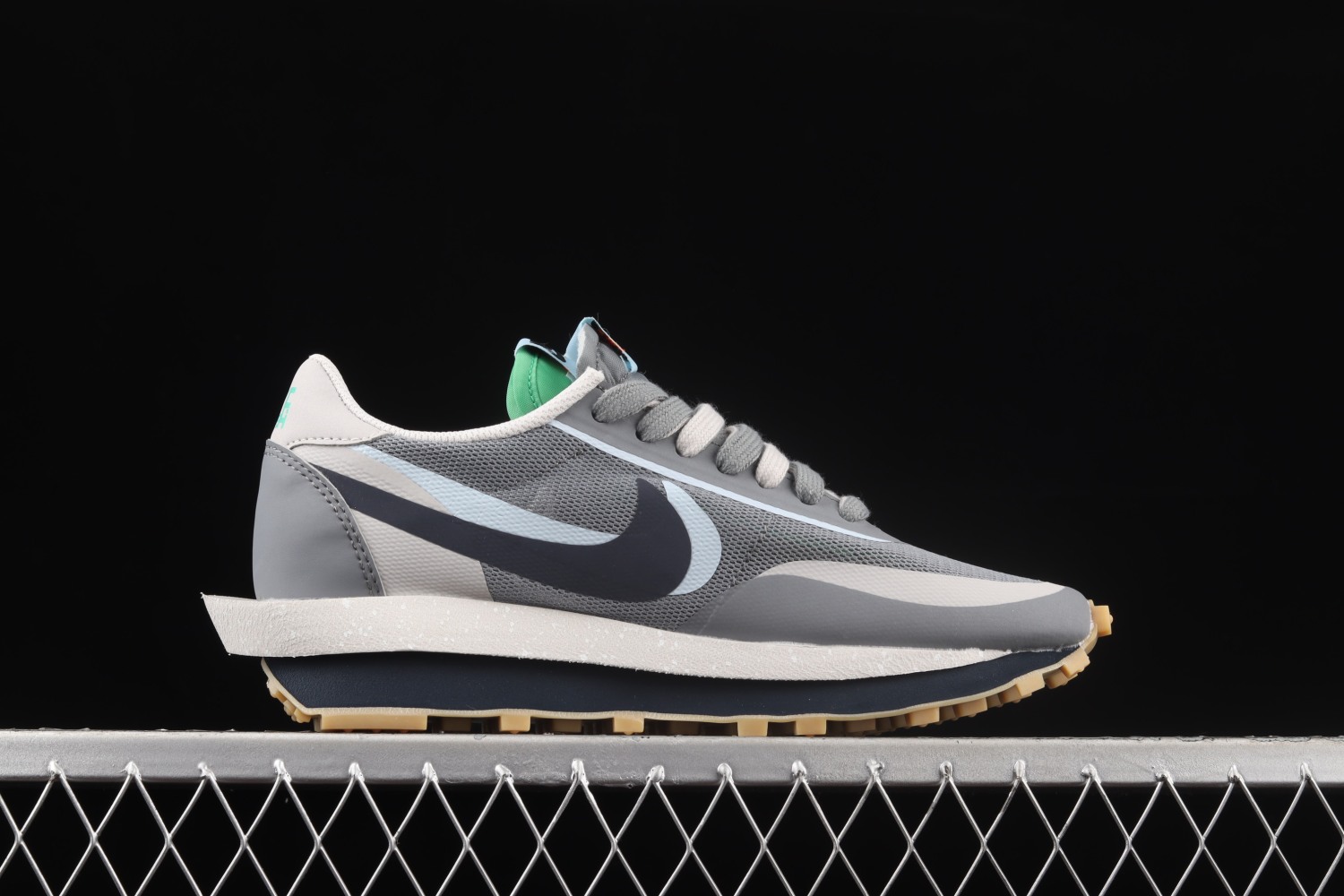 Nike LD Waffle sacai CLOT Kiss of Death 2 Cool Grey DH3114-001