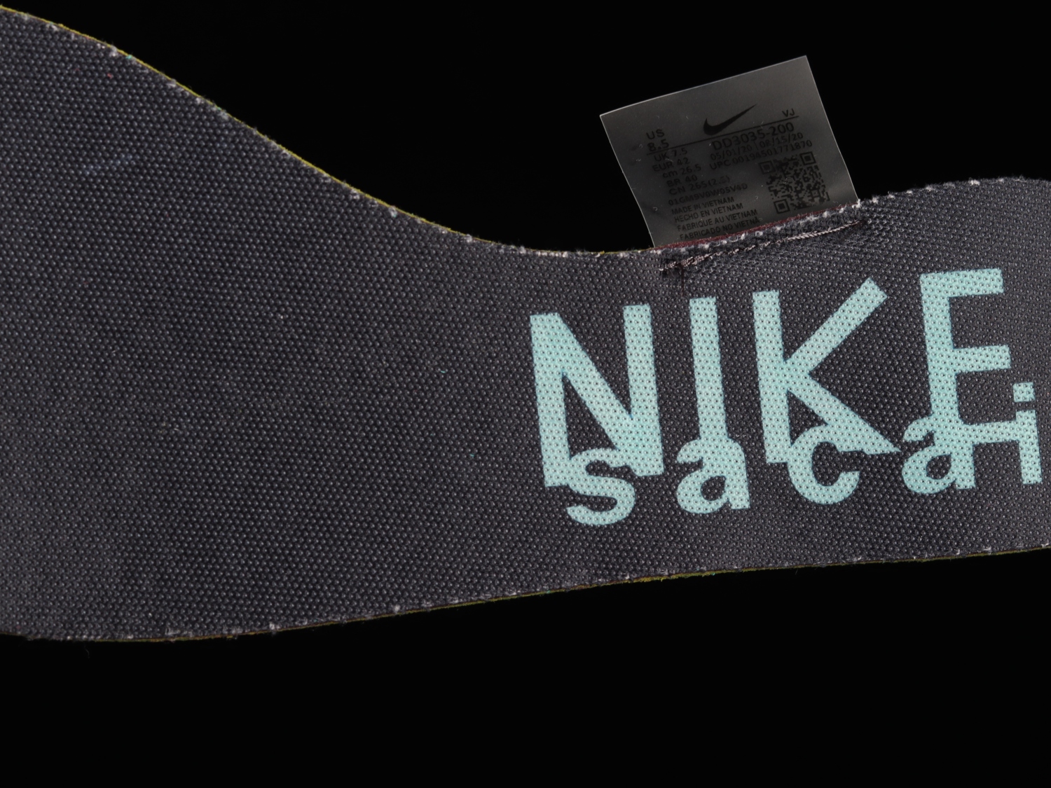 Sacai X Nike Ldwaffle Sacal Wine Red Green White DD3035-200