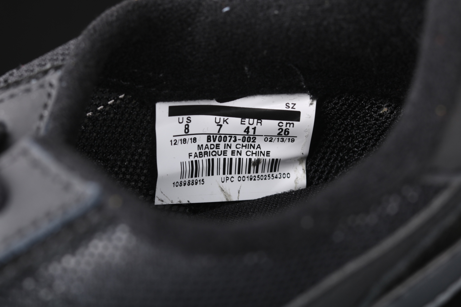 Nike LD Waffle sacai Black Nylon BV0073-002