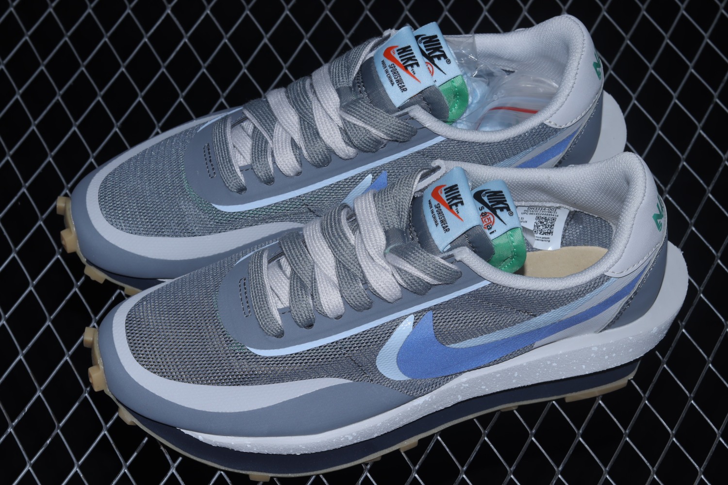 Nike LD Waffle sacai CLOT Kiss of Death 2 Cool Grey DH3114-001
