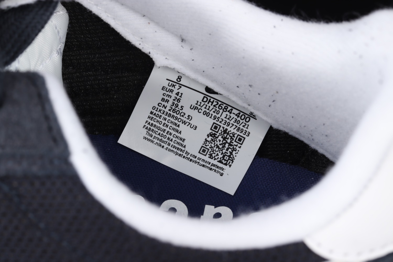 Nike LD Waffle SF sacai Fragment Blue Void DH2684-400