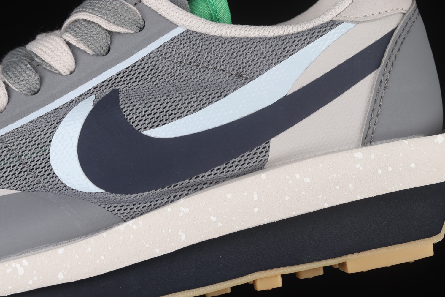 Nike LD Waffle sacai CLOT Kiss of Death 2 Cool Grey DH3114-001