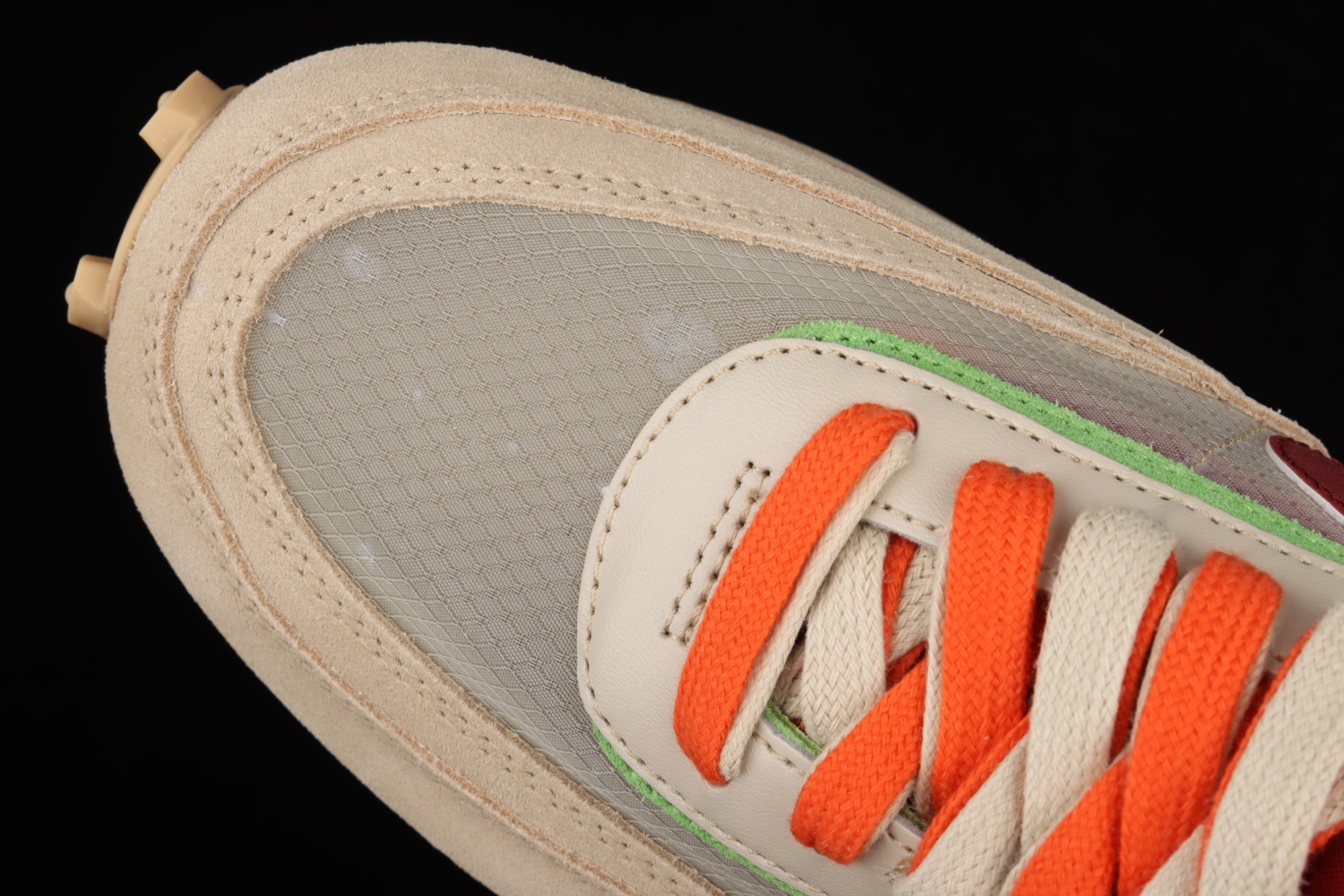 Nike LDWaffle CLOT sacai Net Orange Blaze  DH1347-100