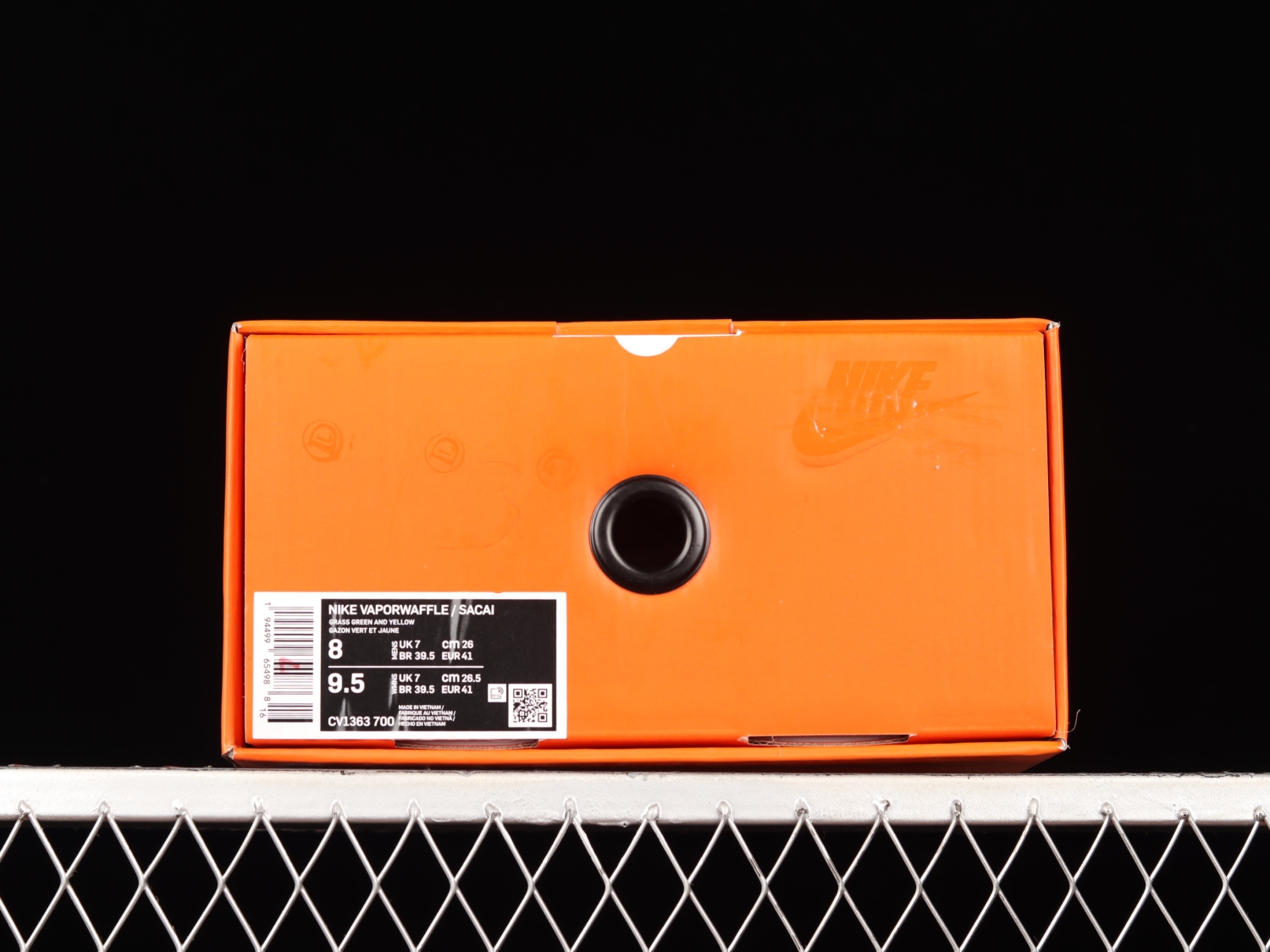 Nike Vaporwaffle sacai Tour Yellow Stadium Green CV1363-700