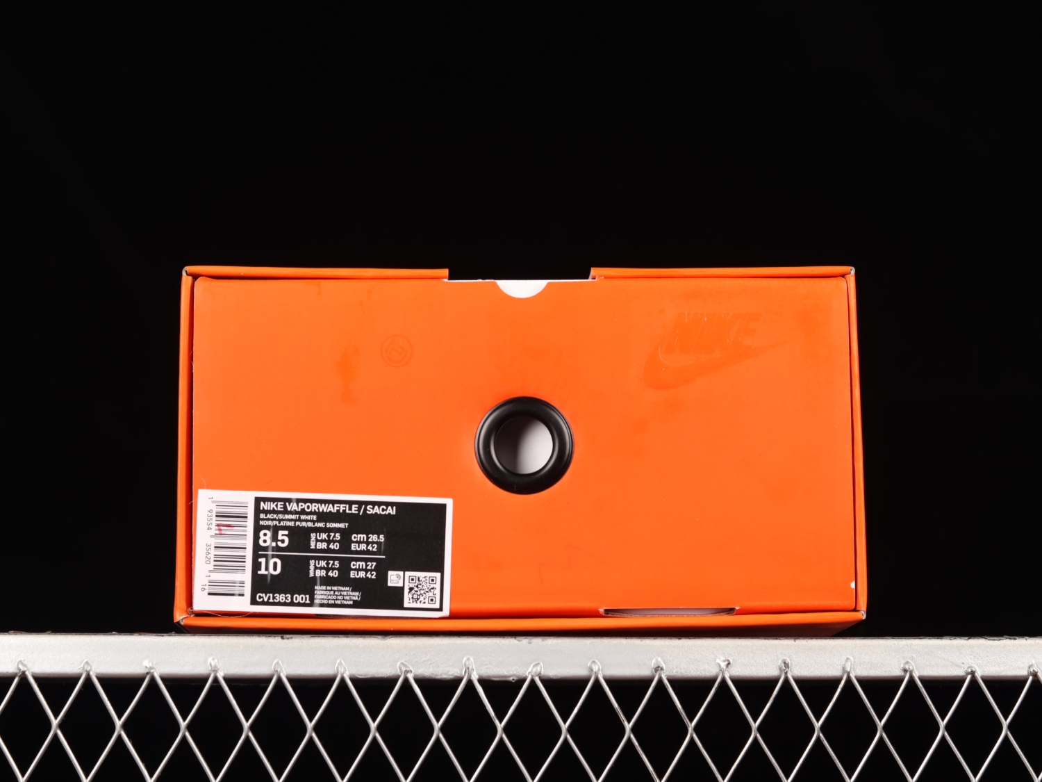 Nike Vaporwaffle sacai Black White CV1363-001