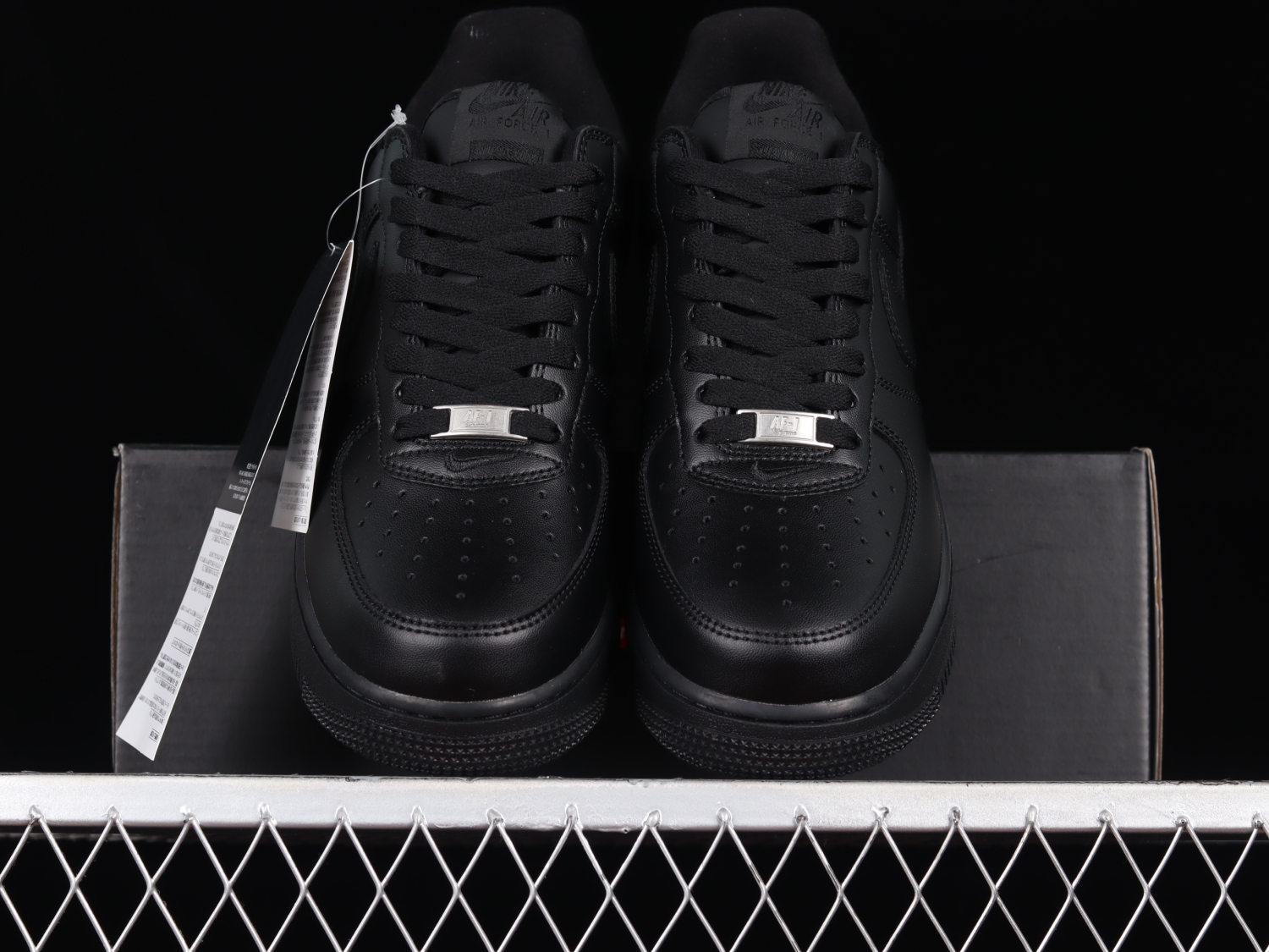 Nike Air Force 1 Low Supreme Black CU9225-001