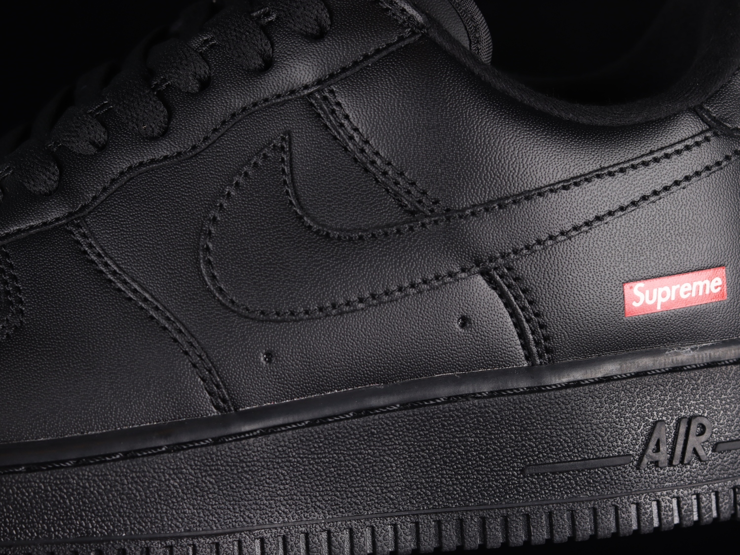 Nike Air Force 1 Low Supreme Black CU9225-001