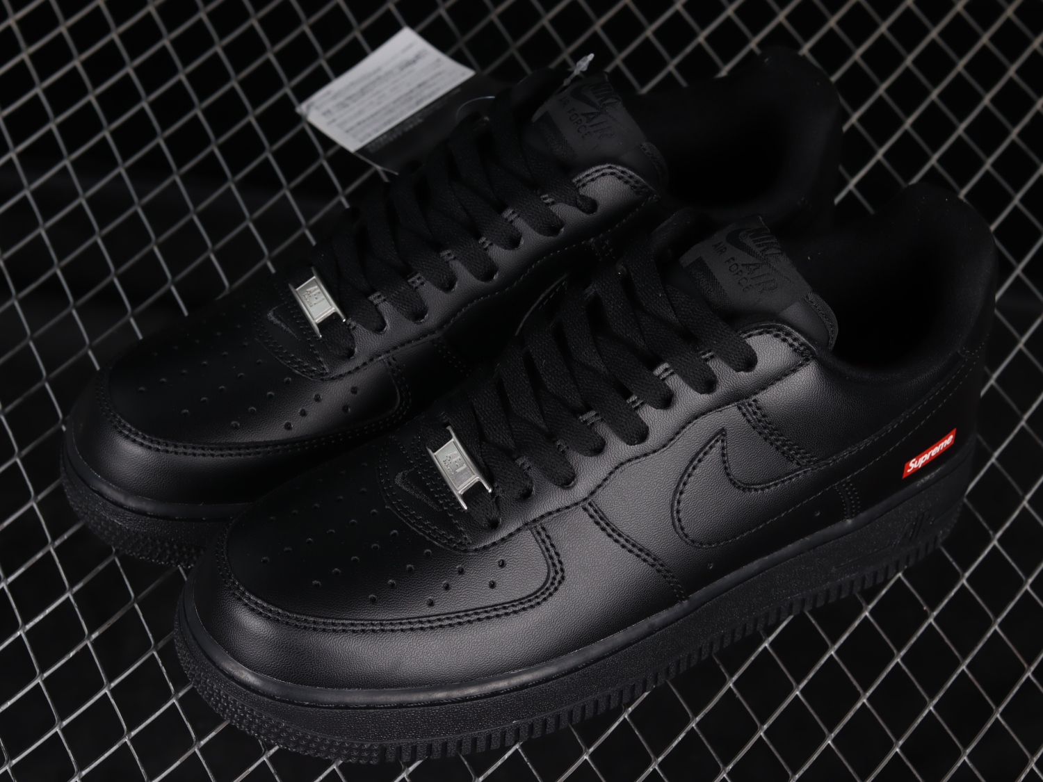 Nike Air Force 1 Low Supreme Black CU9225-001