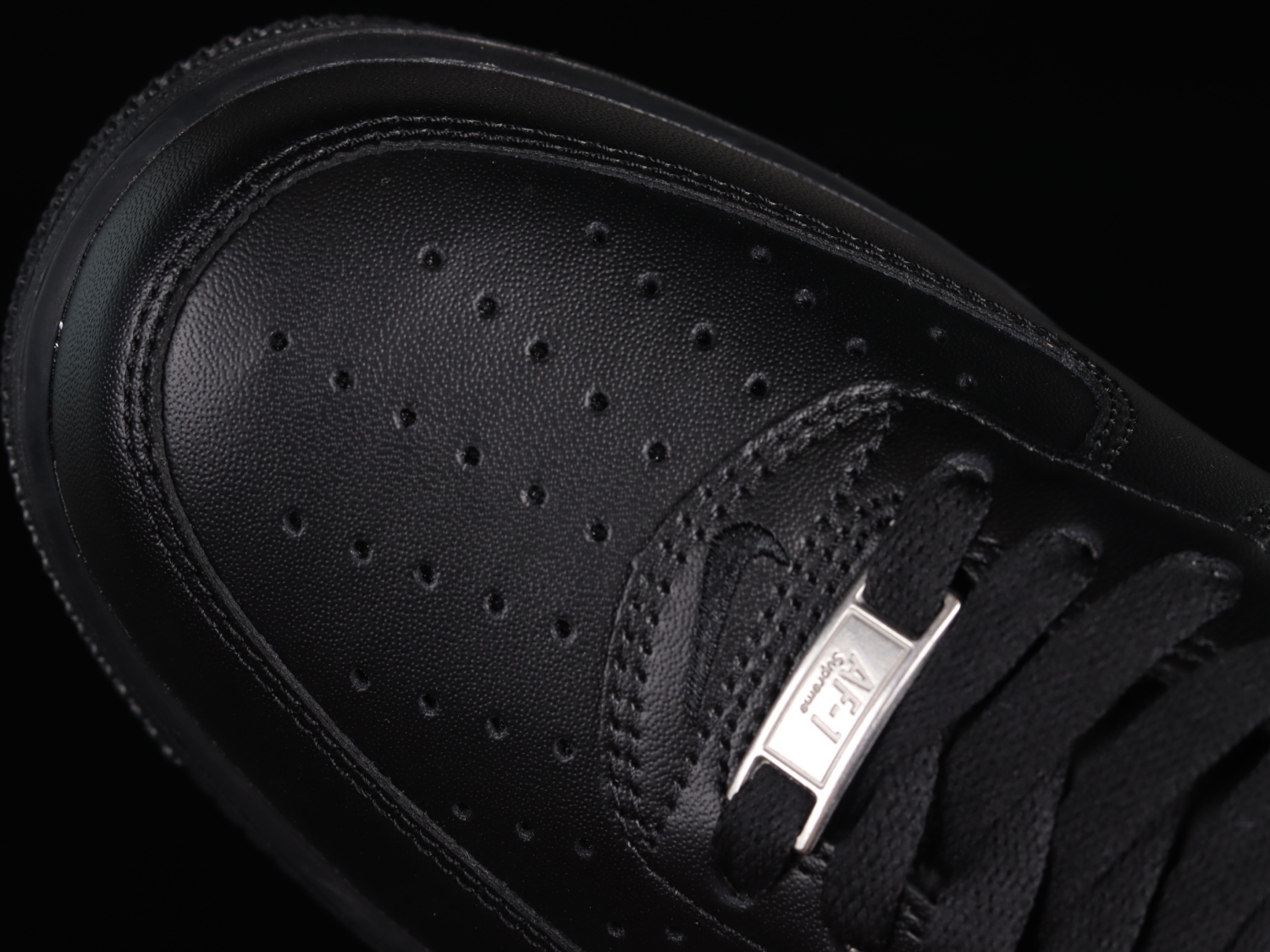 Nike Air Force 1 Low Supreme Black CU9225-001