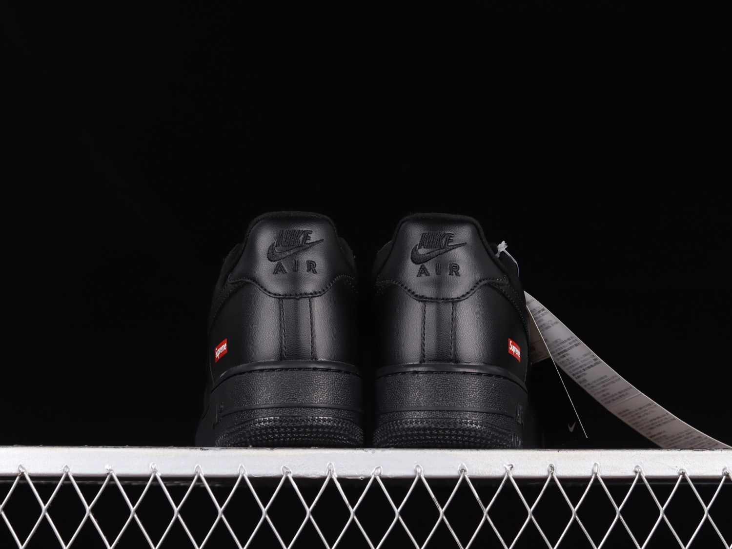 Nike Air Force 1 Low Supreme Black CU9225-001