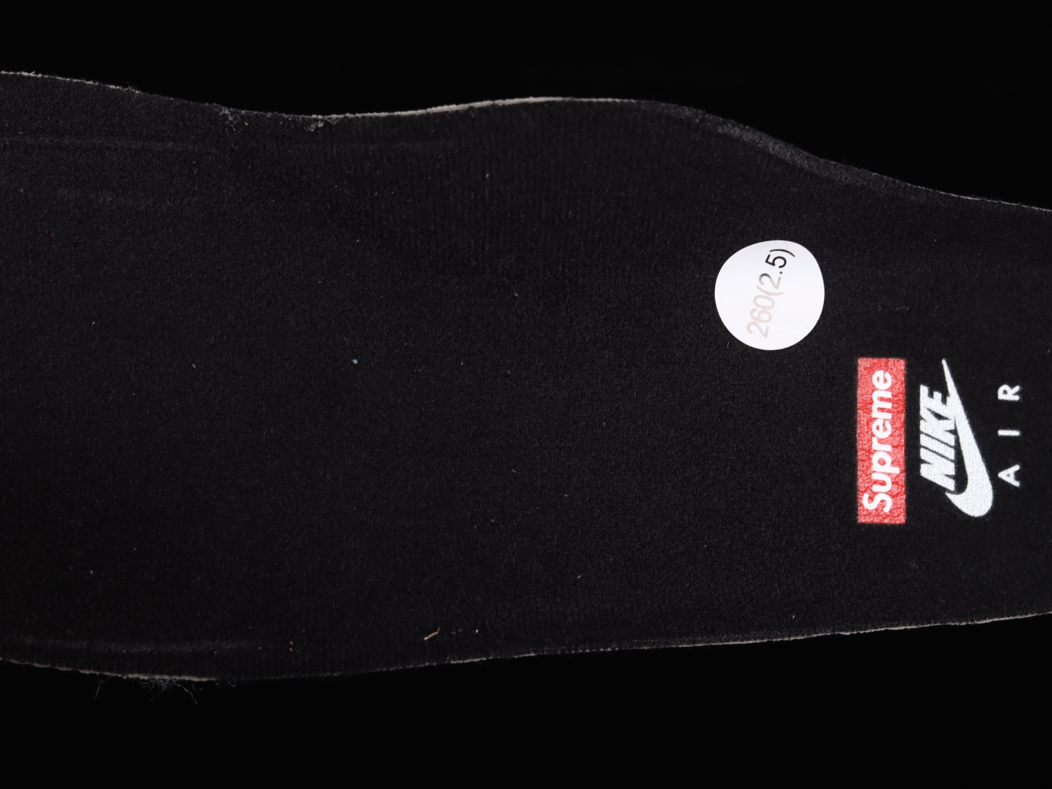 Nike Air Force 1 Low Supreme Black CU9225-001