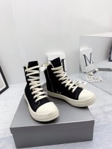 Rick Owens DRKSHDW Sneaks High Black/Milk