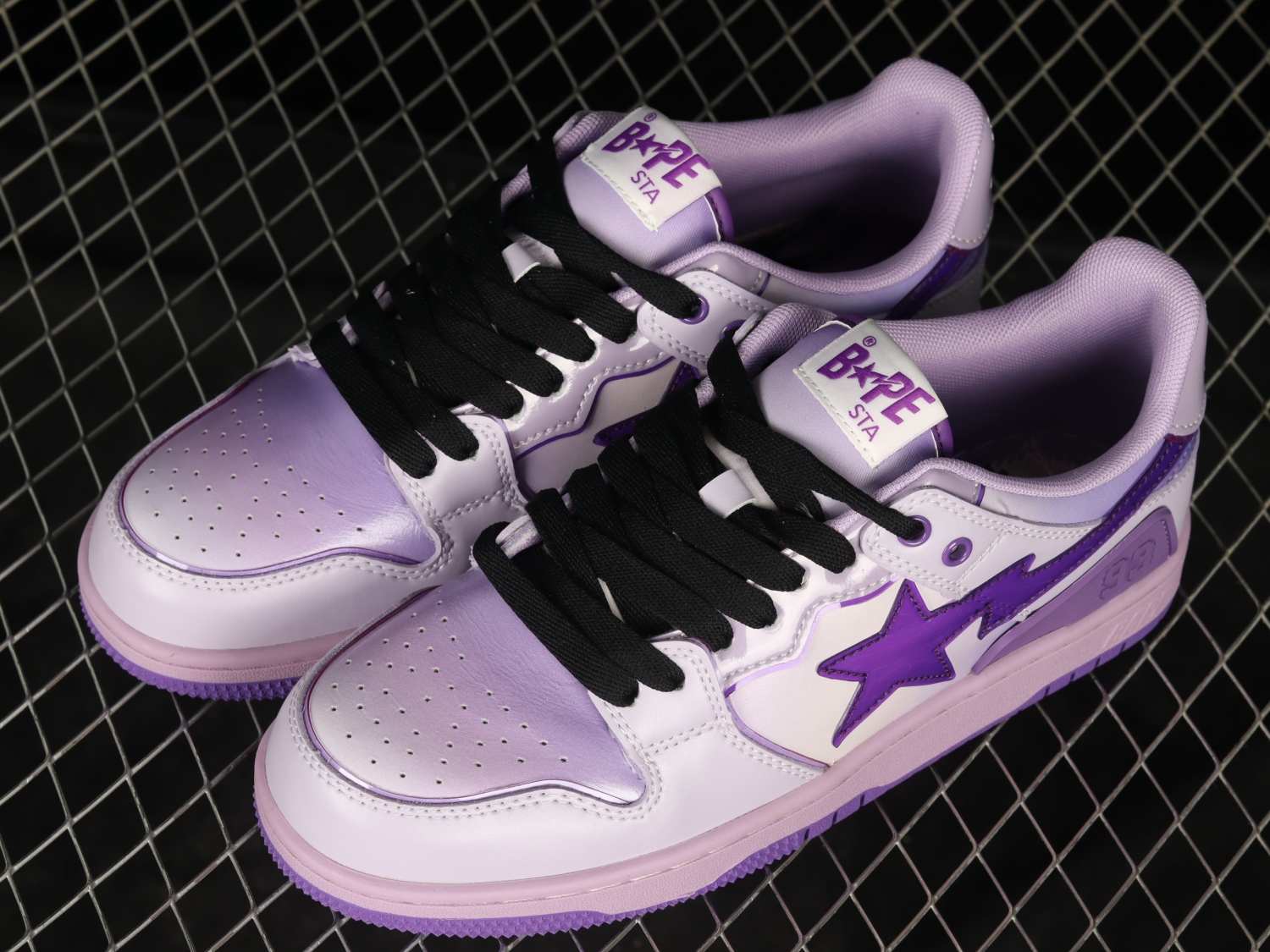 A Bathing Ape Bape SK8 Sta Purple 1130191003 PURPLE