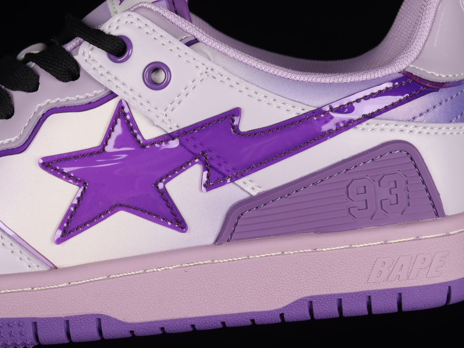 A Bathing Ape Bape SK8 Sta Purple 1130191003 PURPLE