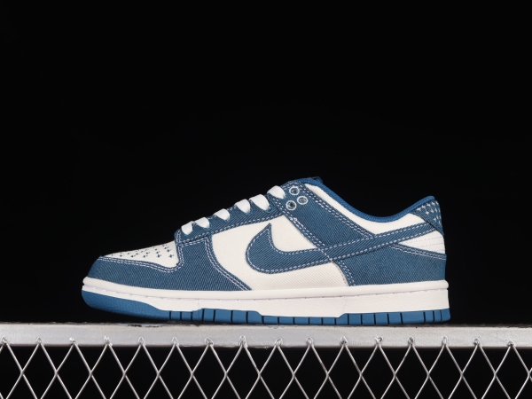Nike Dunk Low Industrial Blue Sashiko DV0834-101