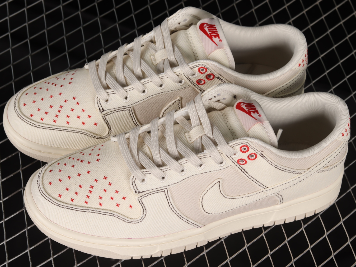 Nike Dunk Low Light Orewood Brown Sashiko DV0834-100
