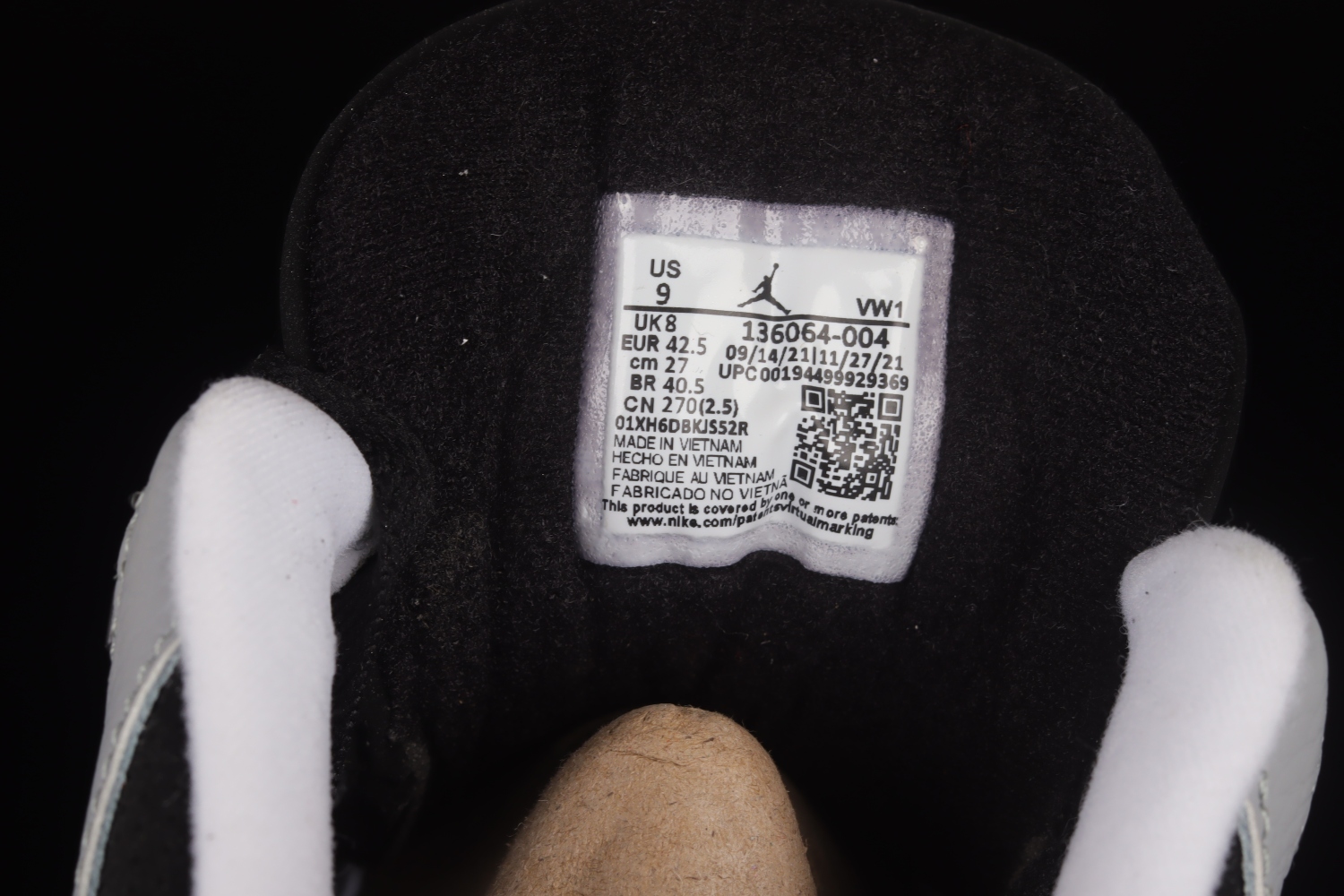 Jordan 3 Retro Wolf Grey 136064-004