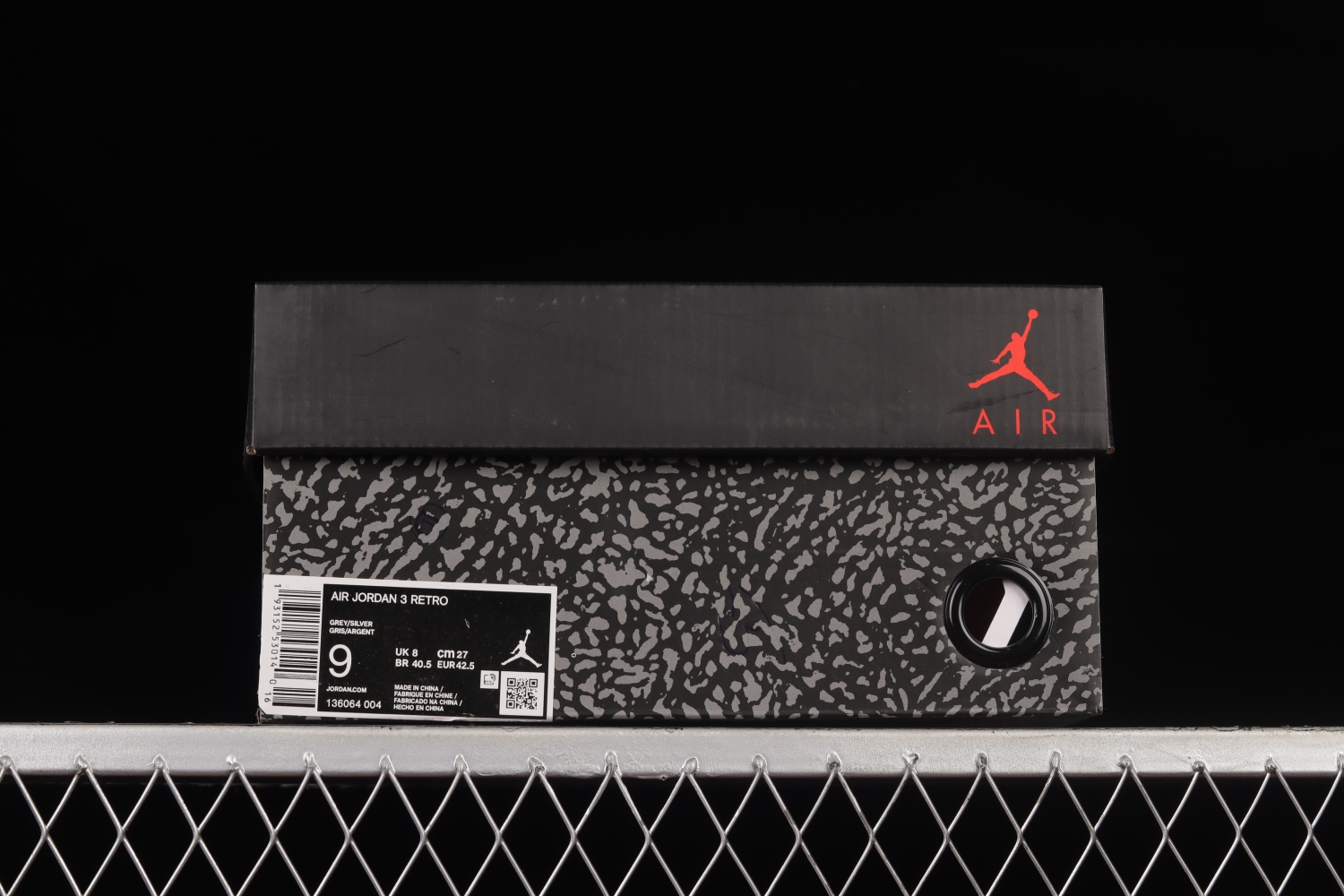 Jordan 3 Retro Wolf Grey 136064-004