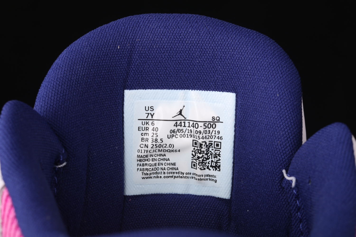 Jordan 3 Retro Barely Grape (GS) 441140-500