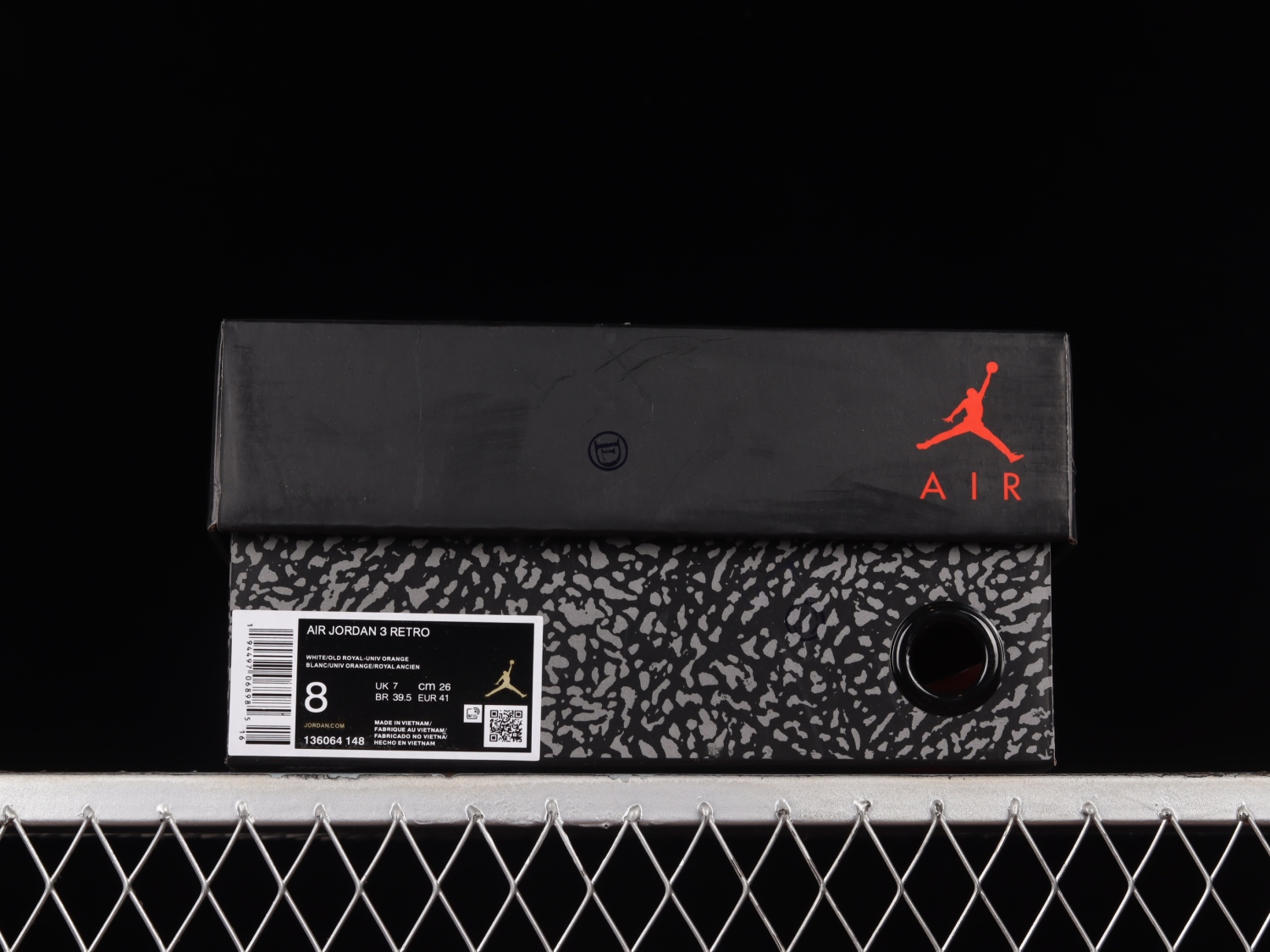 Jordan 3 Retro Knicks 136064-148