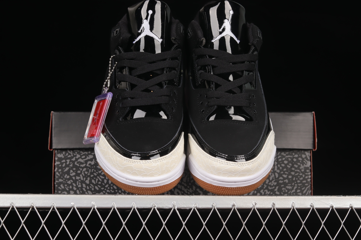 Jordan 3 Retro Black White Gum (PS) 441140-002