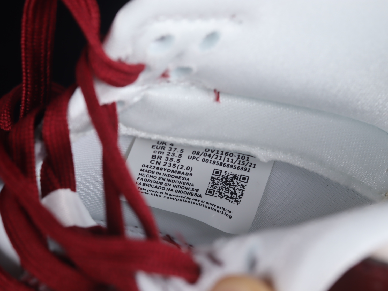 Nike Dunk Low SE Just Do It Sail Team Red (Women