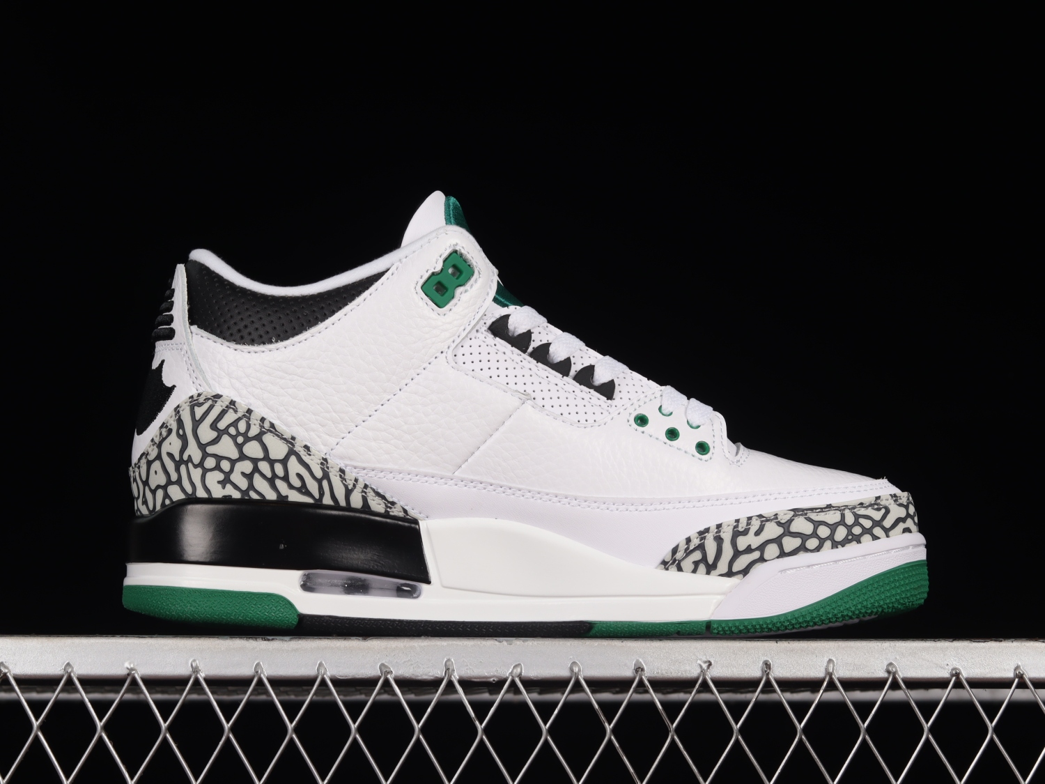 Jordan 3 Retro Oregon Ducks Pit Crew White 594282-233