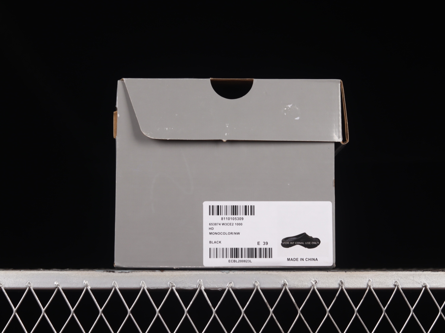 BL Mold Slide Sandal Black W3CE21000