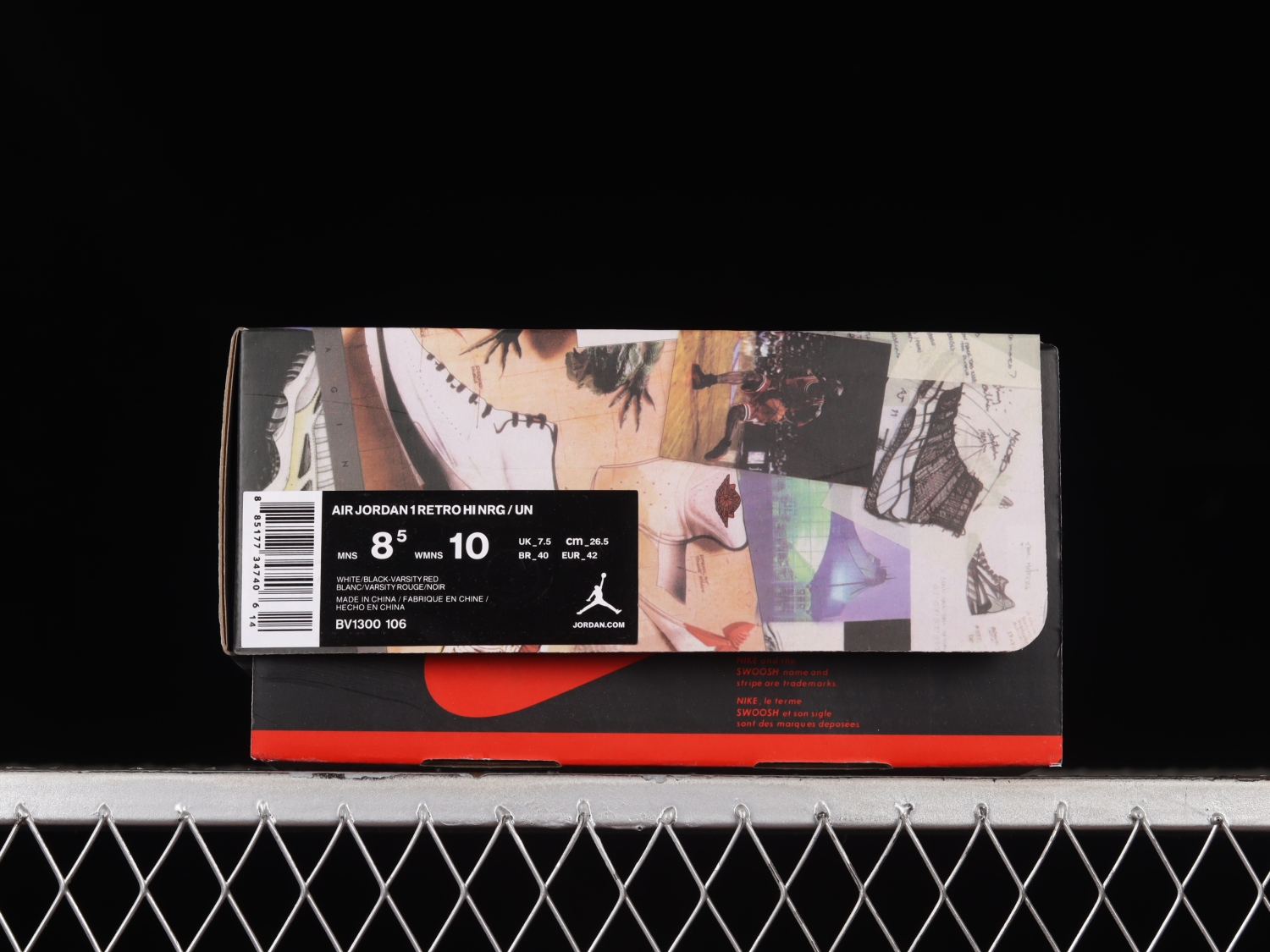 Jordan 1 Retro High Union Los Angeles Black Toe BV1300-106