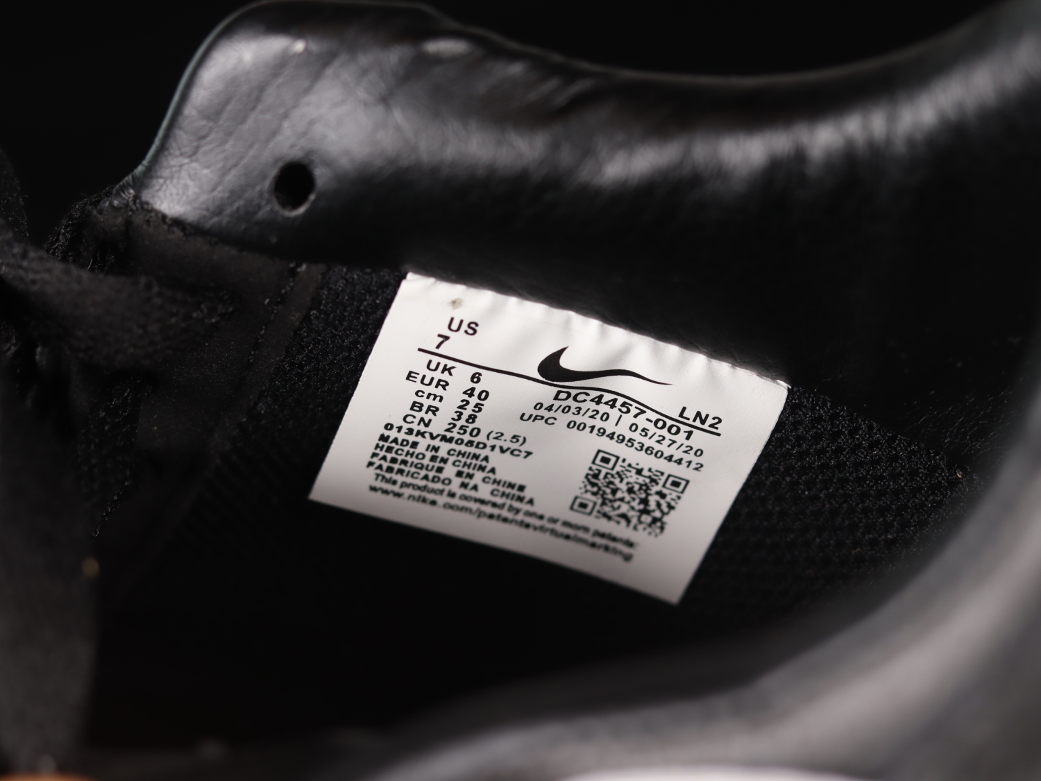 Nike Air Force 1 Low Cactus Plant Flea Market Black (2020) DC4457-001