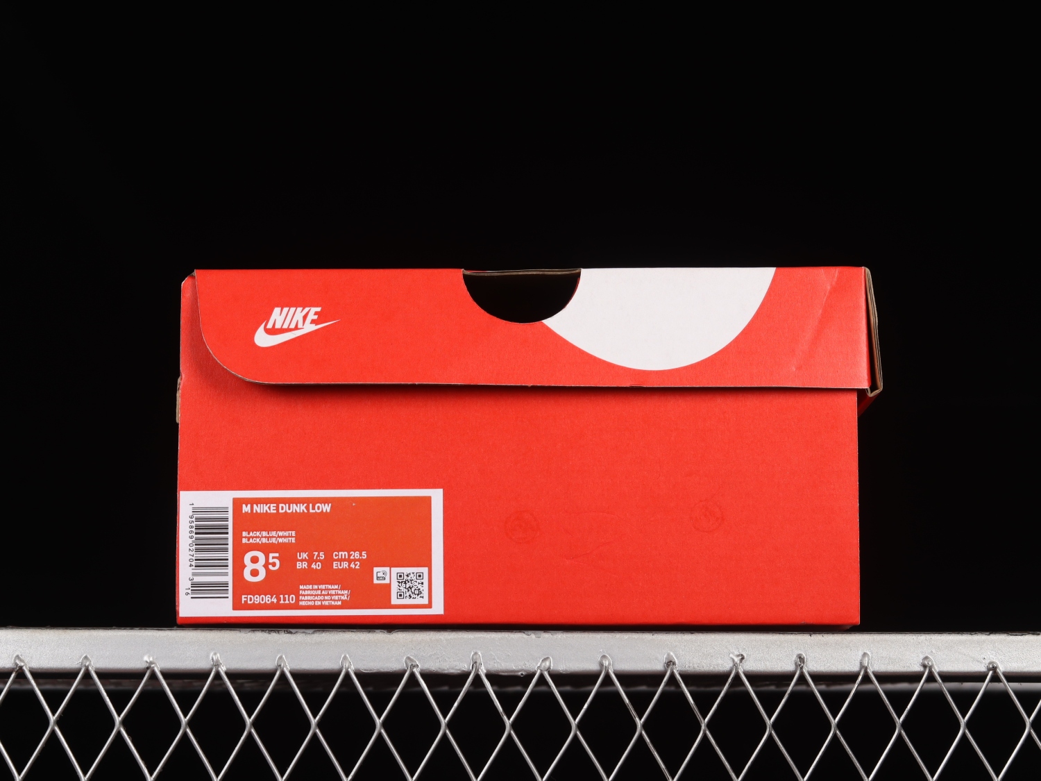 Nike Dunk Low White Black Royal FD9064-110