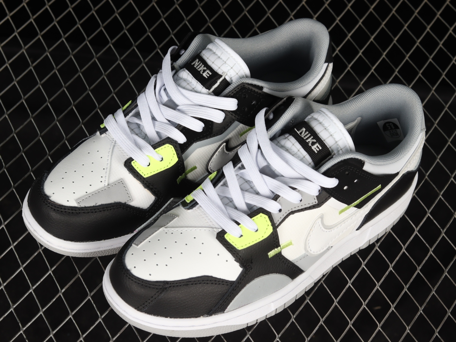 Nike Dunk Low Scrap Wolf Grey Light Lemon Twist DC9723-001